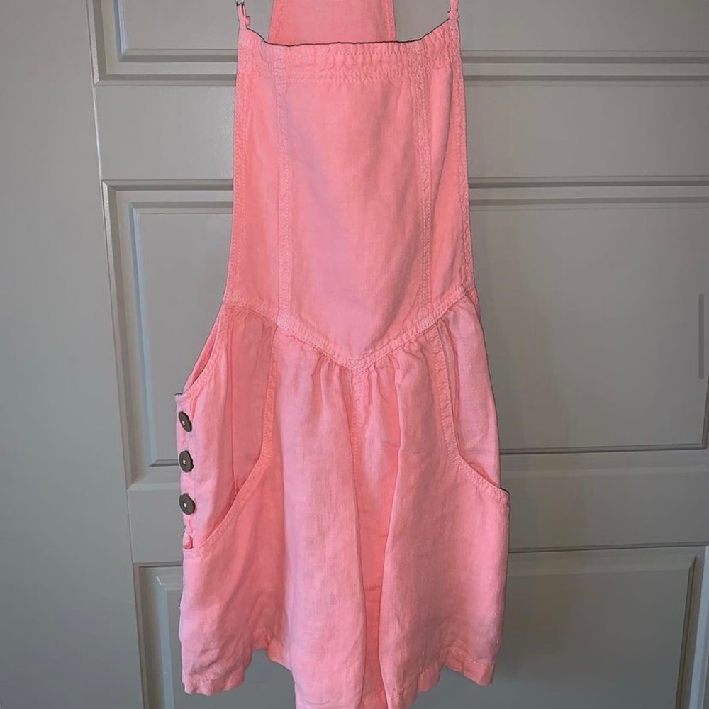 Free People linen romper